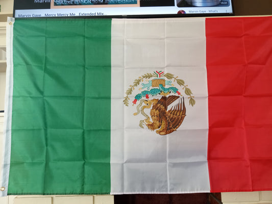 Custom 3x5 Mexico flag
